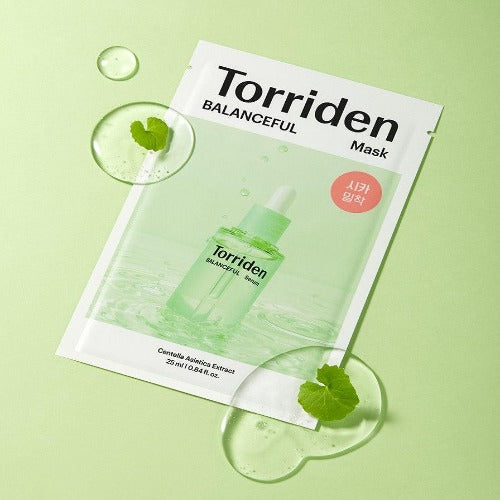 Torriden Balanceful Cica Mask 1ea/10ea - DODOSKIN
