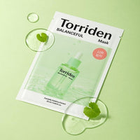 Torriden Balanceful Cica Mask 1ea/10ea - DODOSKIN