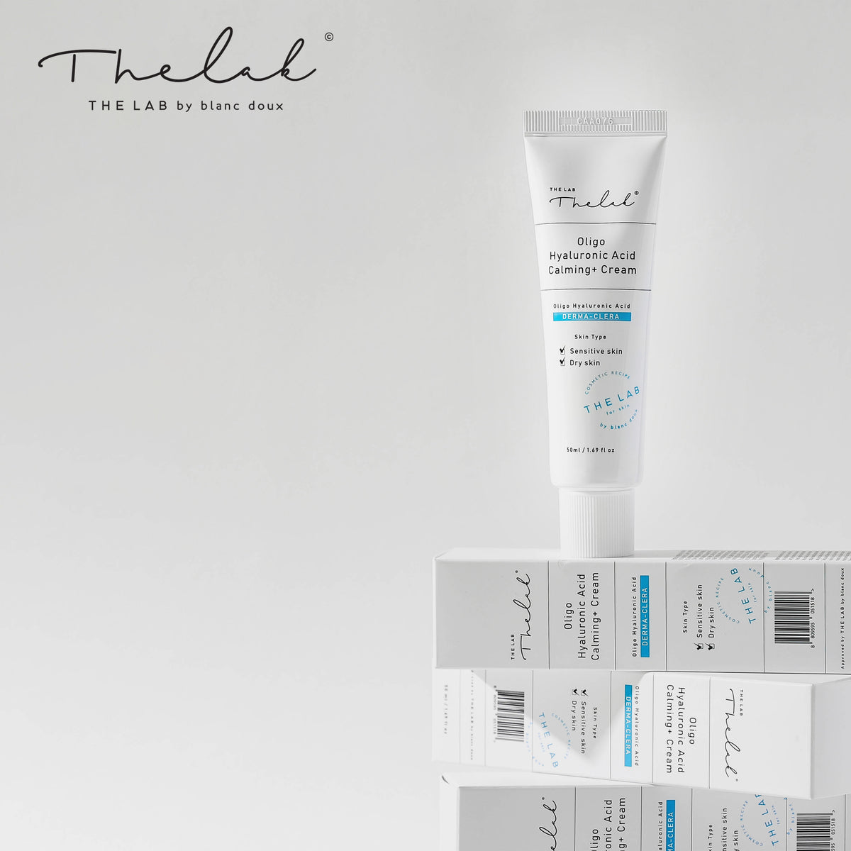 THE LAB by blanc doux Oligo Hyaluronic Acid Calming+ Cream 50ml - DODOSKIN