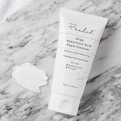 THE LAB by blanc doux Oligo Hyaluronic Acid Foam Cleanser 120ml - DODOSKIN