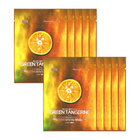 tenzero Glow Ampoule Green Tangerine Mask 25ml 10ea