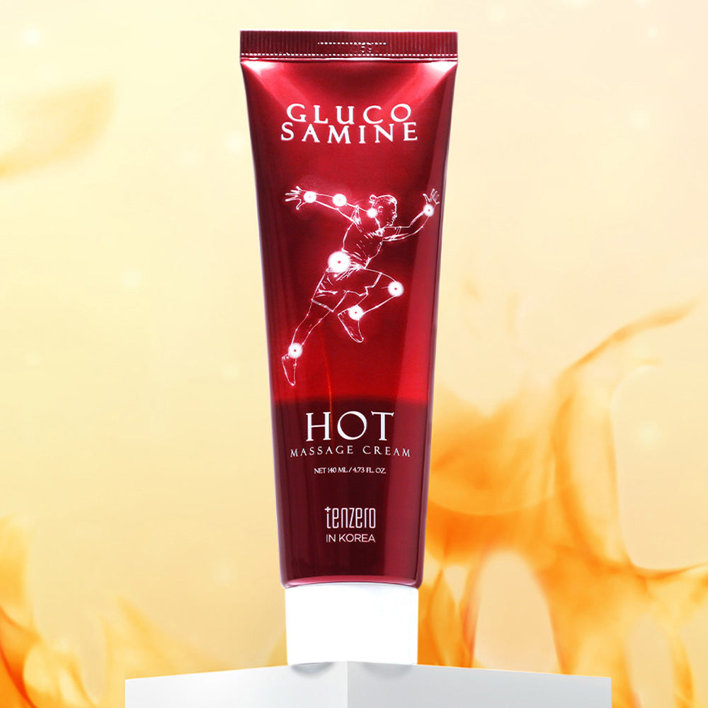 tenzero Glucosamine Hot Massage Cream 140ml