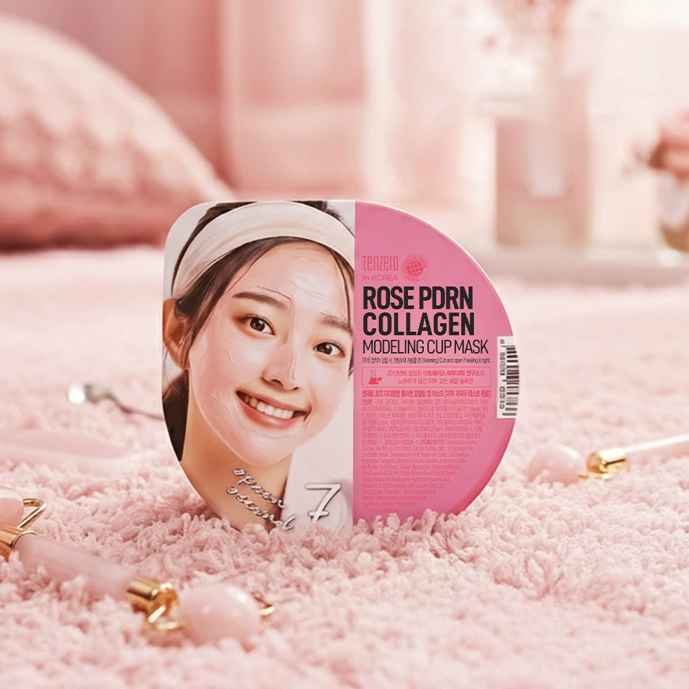 tenzero Rose PDRN Collagen Modeling Cup Mask 26g