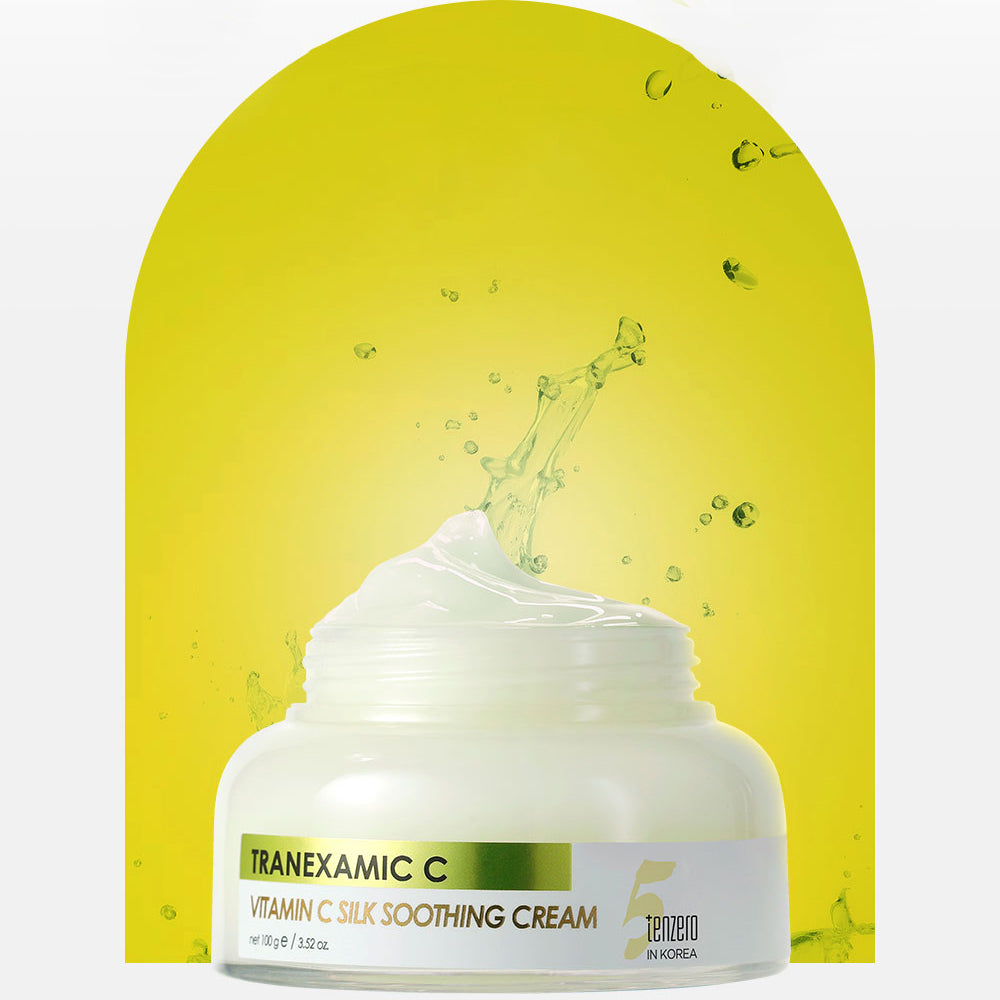 tenzero Tranexamic Acid Vitamin C Silk Soothing Cream 100g