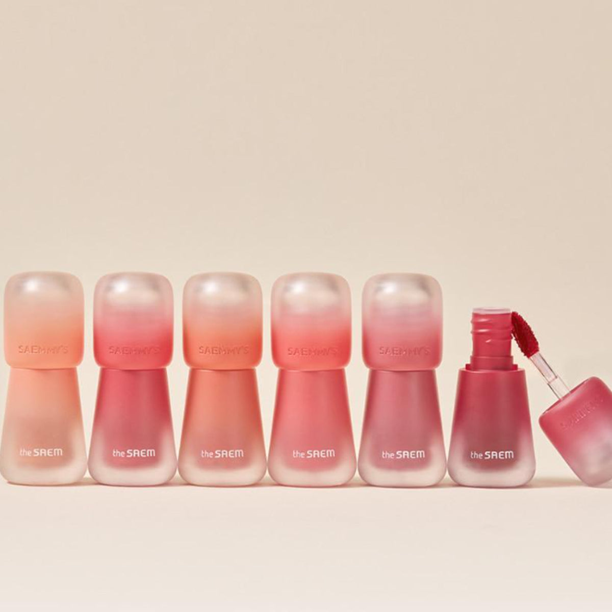 the SAEM Saemmy's Crema Velvet Tint 2.5g 6 Colors