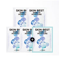 the SAEM Skin Rest Mask Sheet 4+1 Sheets – 2 Types