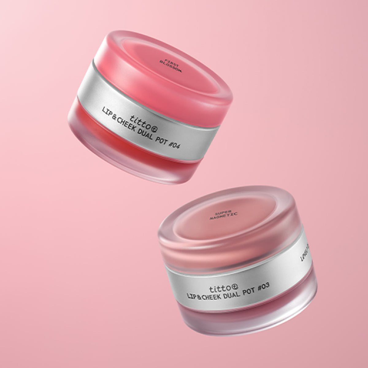 titto Lip & Cheek Dual Pot 6 Colors