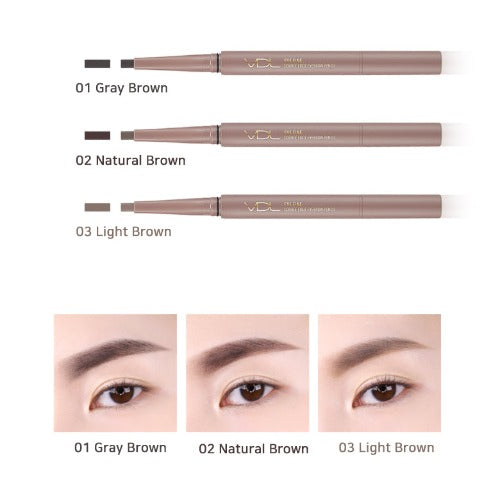 VDL Eye Fine Double Edge Eyebrow Pencil 0.2g - DODOSKIN