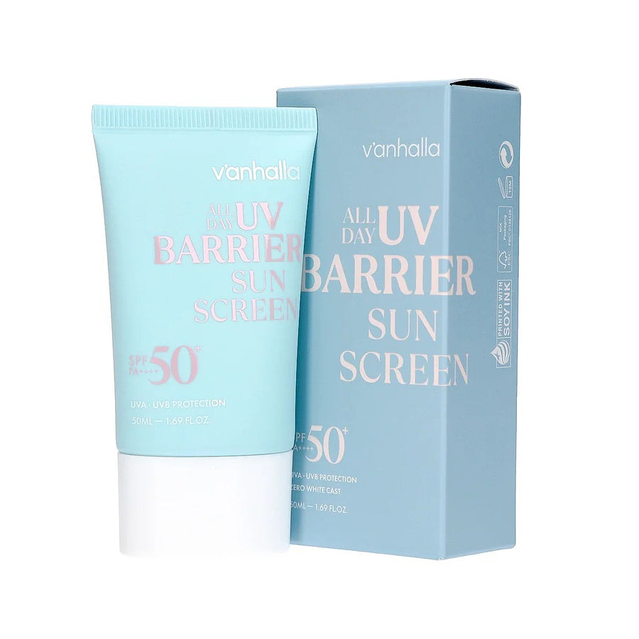 vanhalla All Day UV Barrier Sunscreen SPF50+ PA++++ 50ml