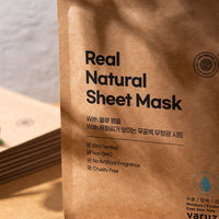varuza Real Natural Sheet Mask With Blue Ampoule 1ea