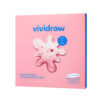 vividraw Cherry Collagen Firming Capsule Gel Mask 4ea