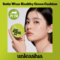 Desgashia satin use recargador de cojín verde saludable spf 30 pa ++ 15g * 21 colores
