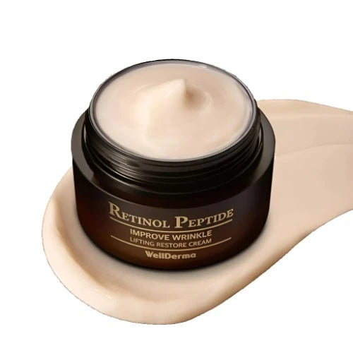 WELLDERMA RETINOL PEPTIDE LIFTING RESTORE CREAM 50g - DODOSKIN