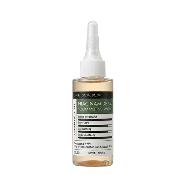 DERMA FACTORY Niacinamide 5% Sebum Melting Water 80ml