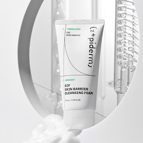z+piderm EGF Skin Barrier Cleansing Foam 120ml