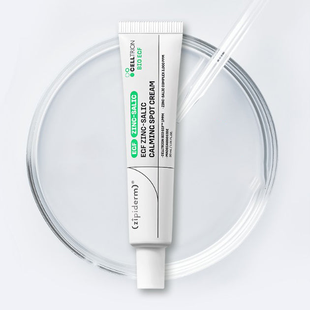 z+piderm EGF Zinc-Salic Calming Spot Cream 30ml