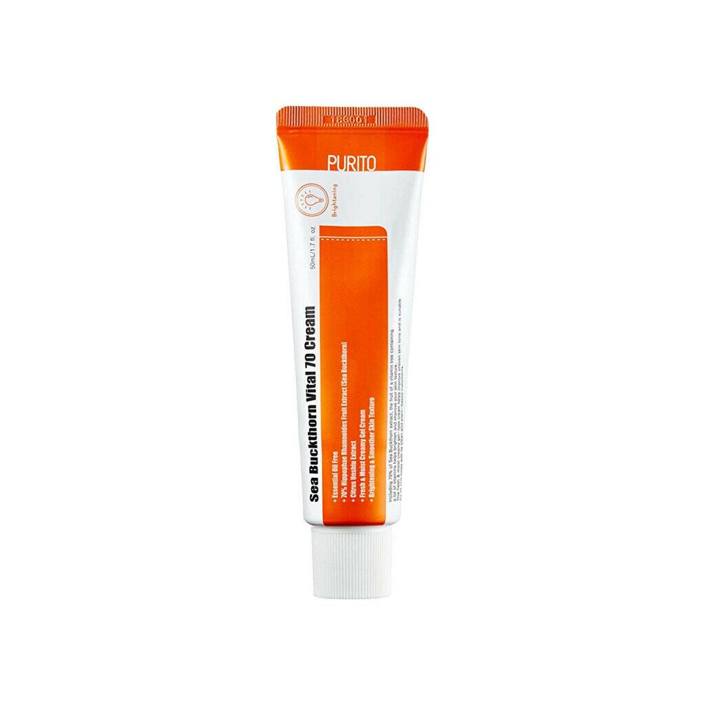 Purito Sea Buckthorn Vital 70 Cream 50ml - Dodoskin