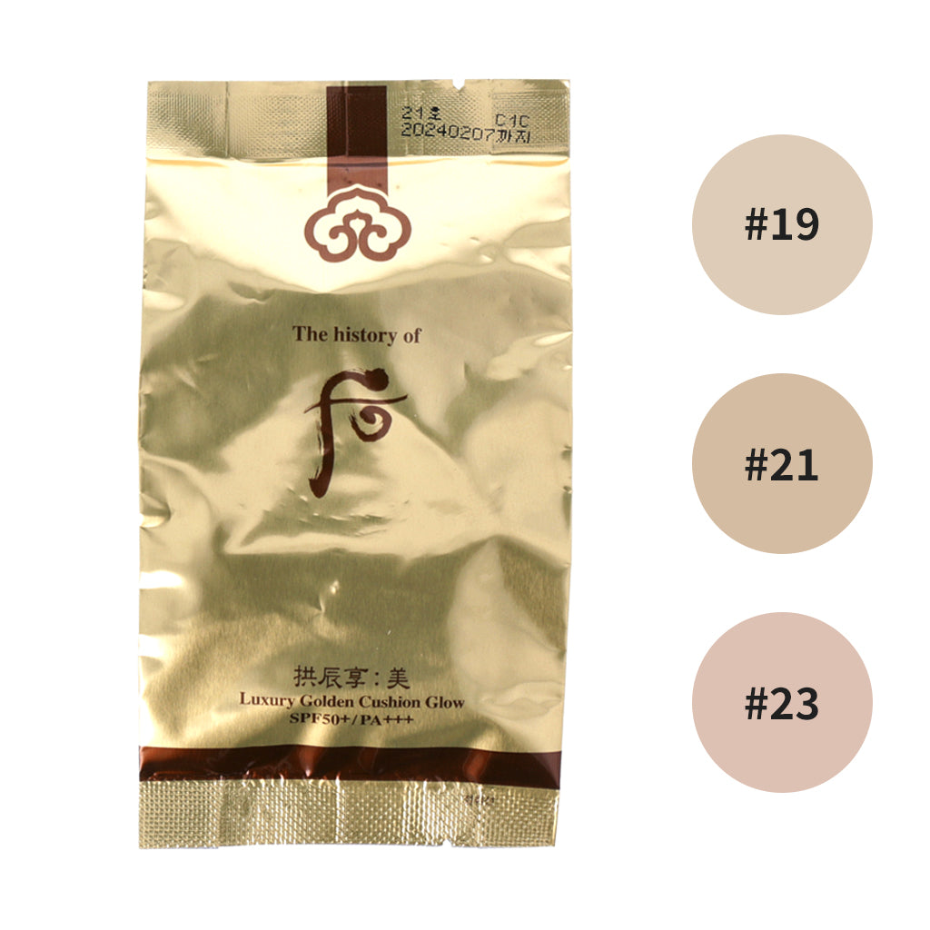 The history of whoo Gongjinhyang Mi Luxury Golden Cushion 15g (Only Refill) - Dodoskin