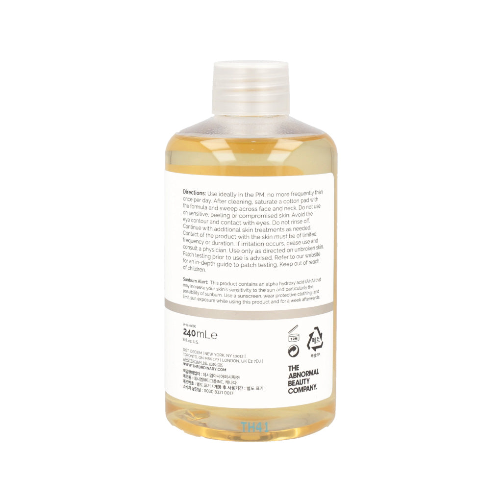 The Ordinary Glycolic Acid 7% Toning Resurfacing Solution 240ml - Dodoskin