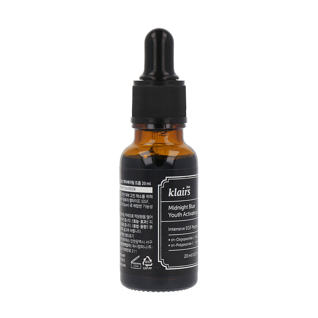 Klairs Midnight Blue Youth Activating Drop 20ml - Dodoskin