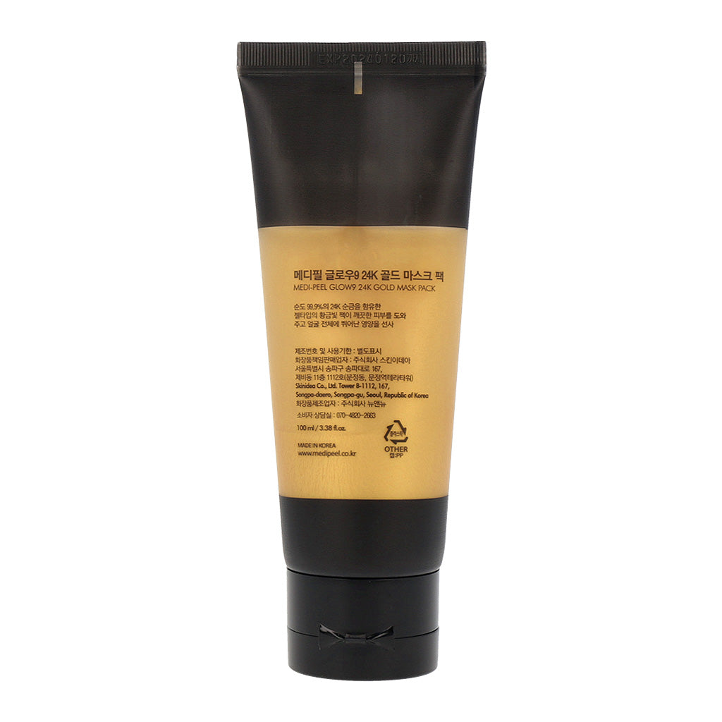 MEDI-PEEL Glow 9 24K Gold Mask Pack 100ml - Dodoskin