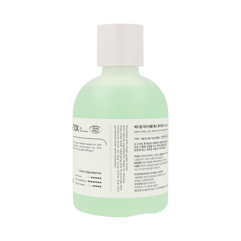 MEDI-PEEL Dr.Apple Tox Pore Toner 500ml / 16.91 fl.oz - Dodoskin