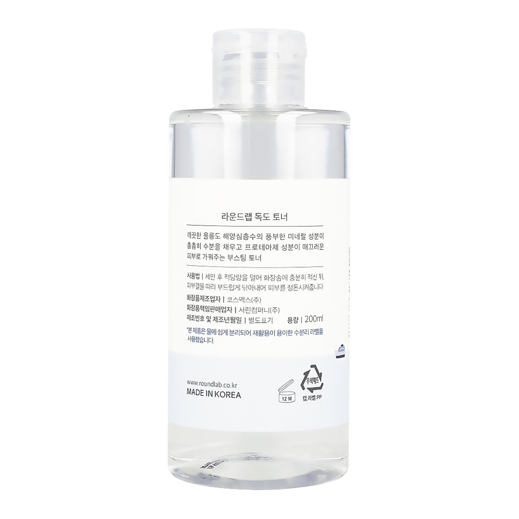 ROUND LAB 1025 Dokdo Toner 200ml - Dodoskin