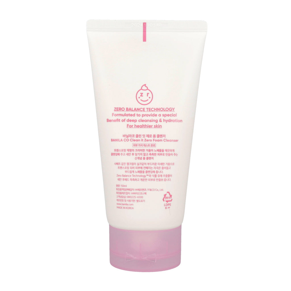 BANILA CO Clean it Zero Foam Cleanser 150ml - Dodoskin