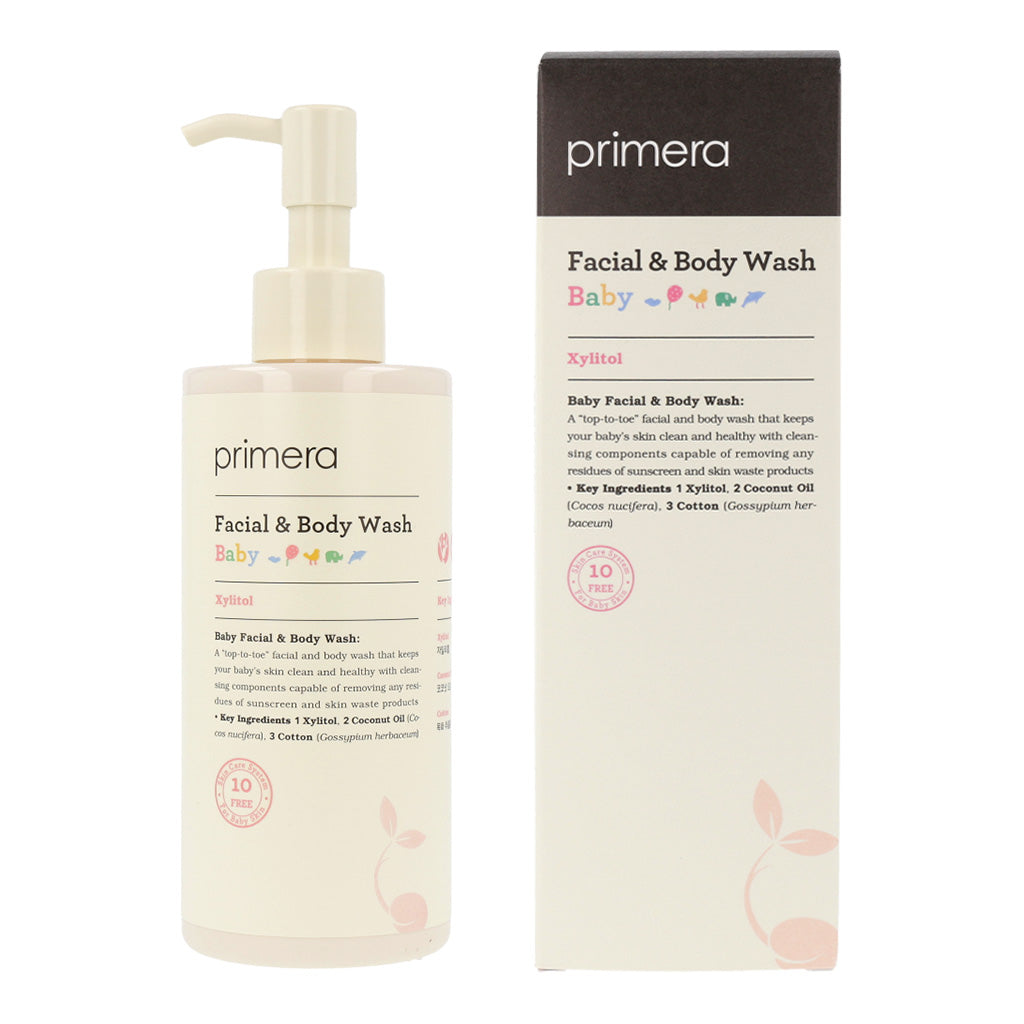 Primera Baby Facial & Body Wash 250ml - Dodoskin