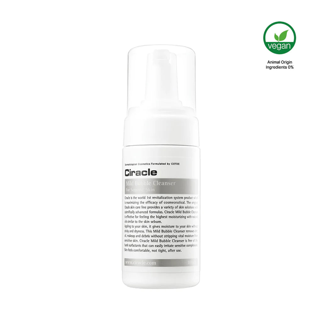 Ciracle Mild Bubble Cleanser For Senstive Skin 100ml - Dodoskin