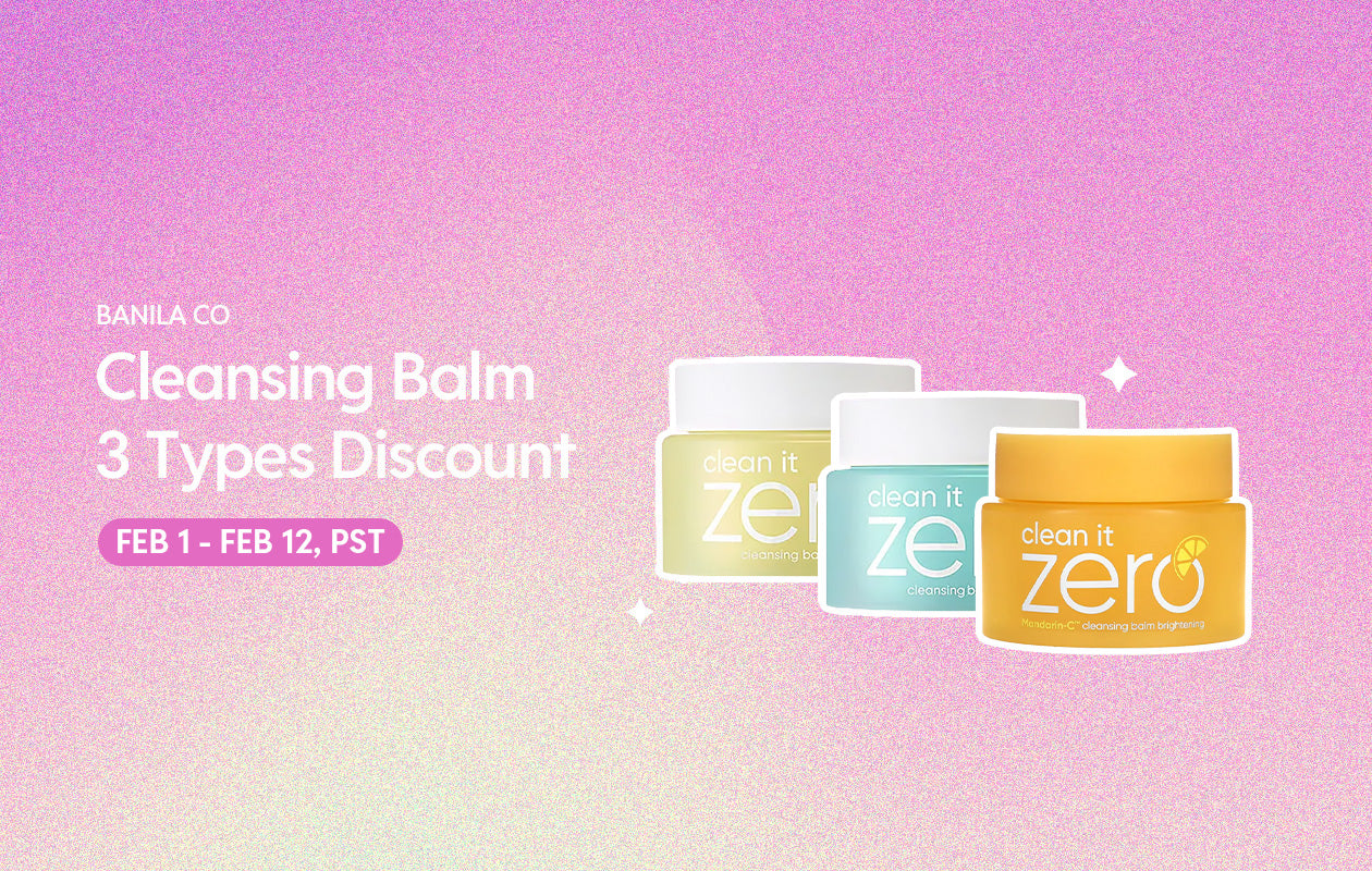 Cleansing Balm 3 Types Discount Event **END