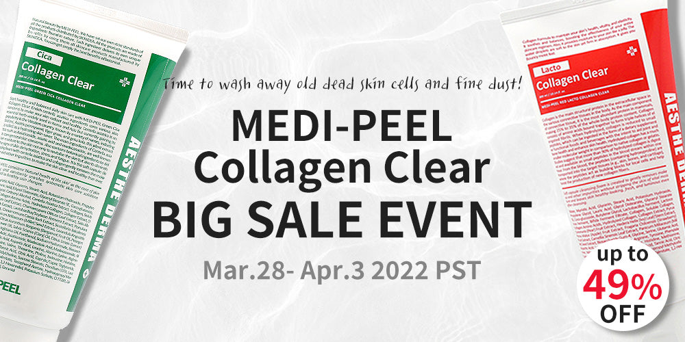 MEDI-PEEL COLLAGEN CLEAR BIG SALE EVENT UP TO 49% **END