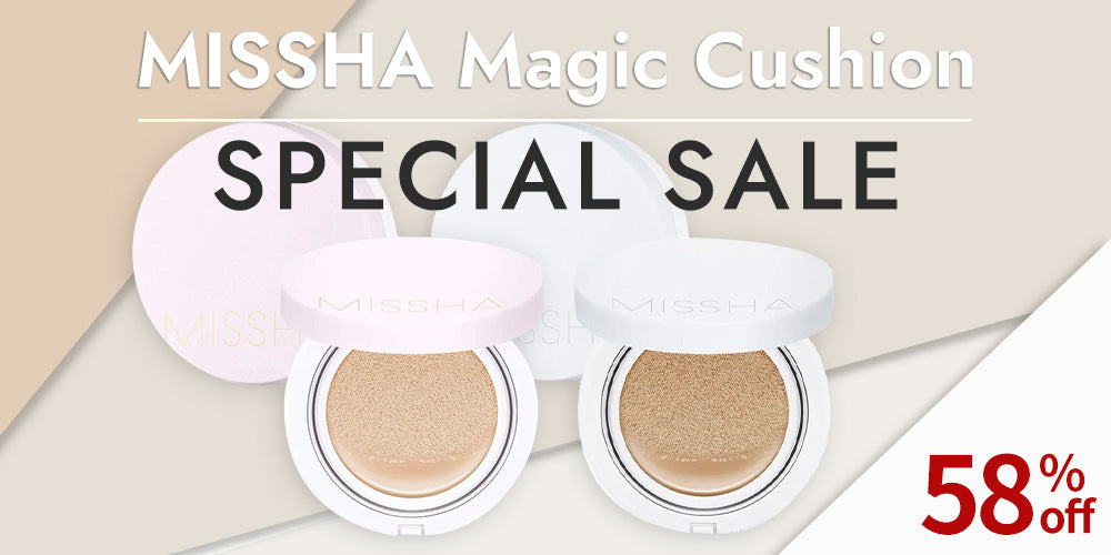 MISSHA MAGIC CUSHION SPECIAL SALE UP TO 58% OFF **END