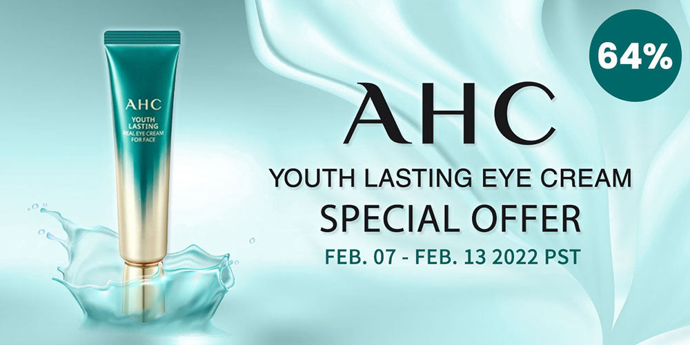 AHC YOUTH LASTING EYE CREAM FOR FACE SPECIAL OFFER UP TO 64% OFF **END