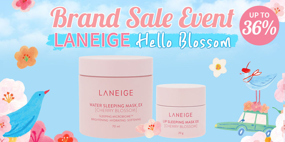 BRAND SALE EVENT - LANEIGE HELLO BLOSSOM UP TO 36% OFF **END