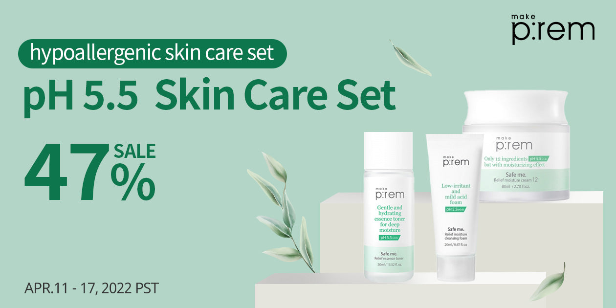 make p:rem pH 5.5 Skin Care Set SALE  47% **END