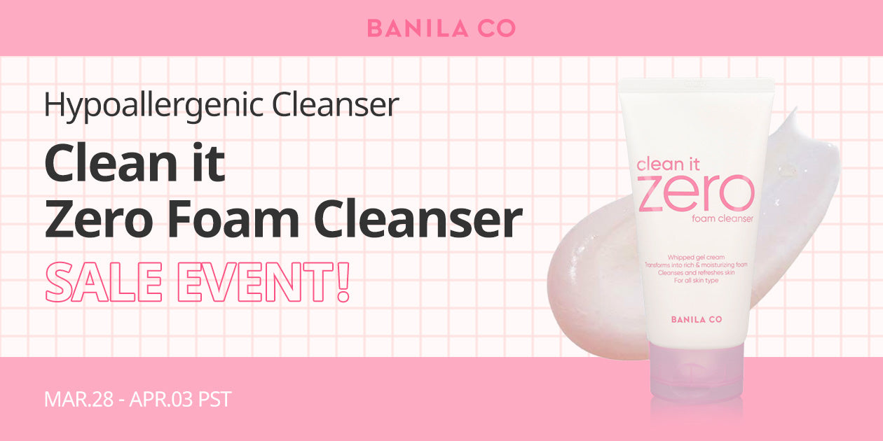 BANILACO Clean it Zero Foam Cleanser 45% OFF EVENT **END