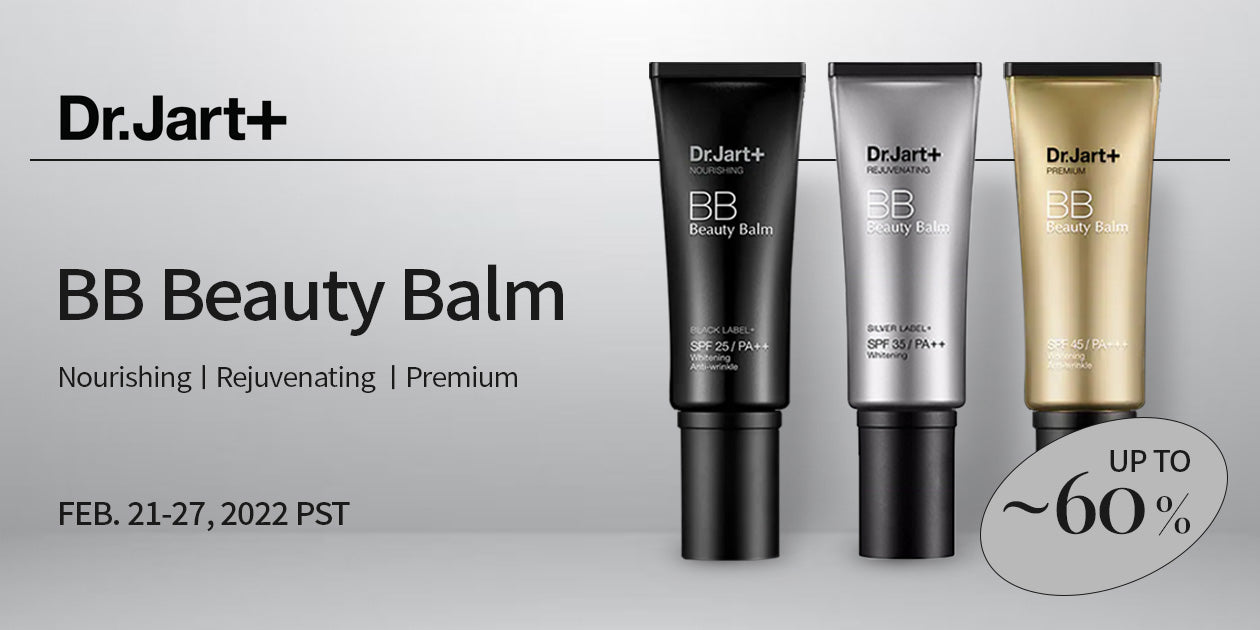 Dr.Jart+ BB CREAM BEAUTY BALM 3 TYPES SALE UP TO 60%  **END