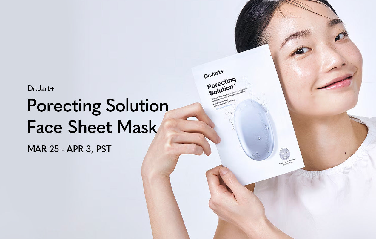 Dr.Jart+ Porecting Solution Face Sheet Mask Sale Event **END
