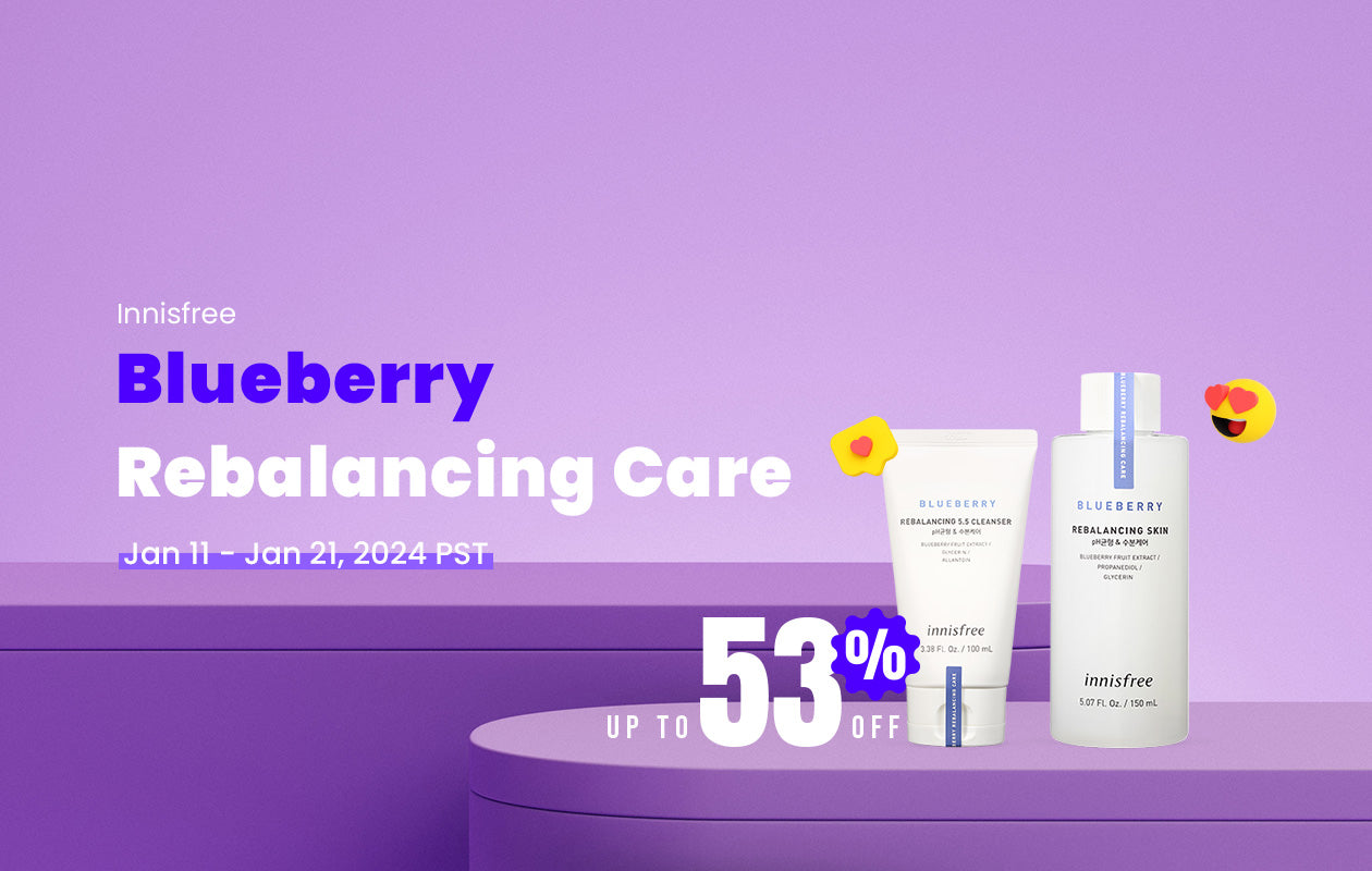 Innisfree Blueberry Rebalancing Care Event **END