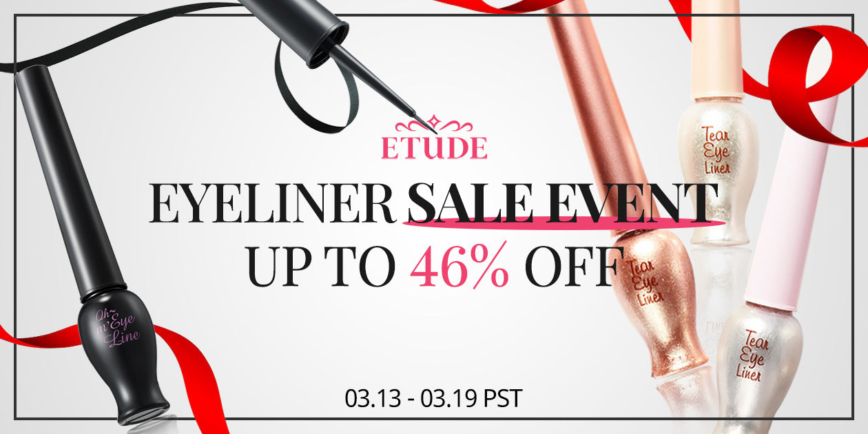 ETUDE Eyeliner Sale Event Up to 46% OFF **END