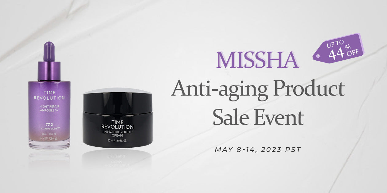 MISSHA Anti-Aging Product Sale Event Up To 44% OFF **END