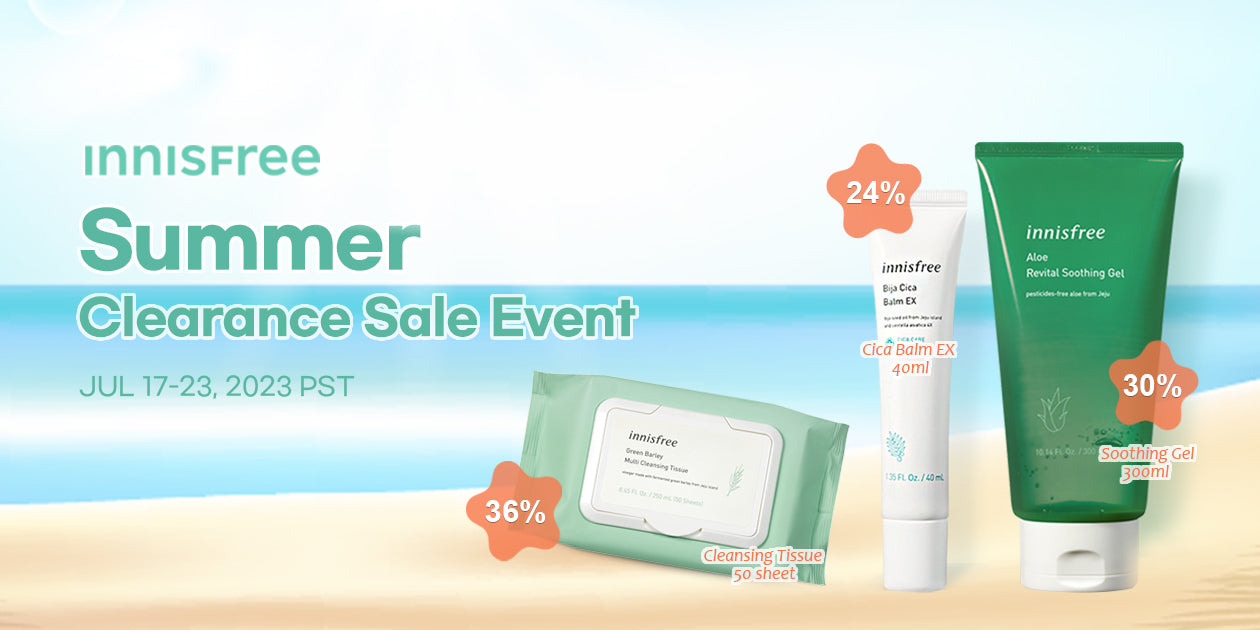 Innisfree Summer Clearance Sale Event **END