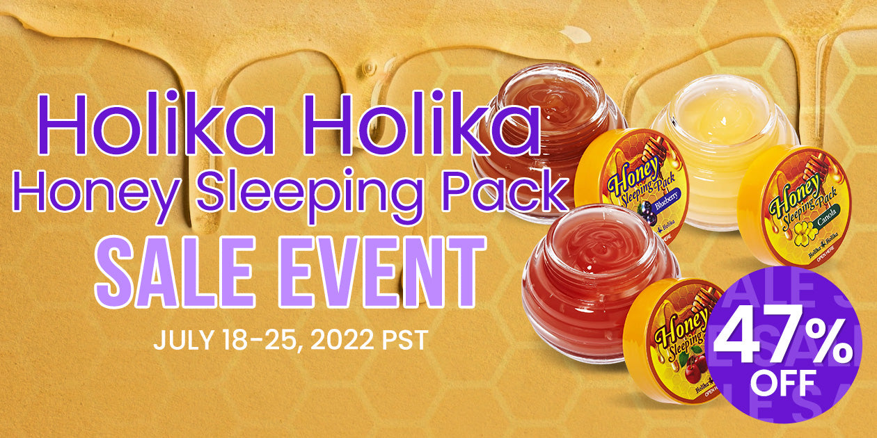 HOLIKA HOLIKA HONEY SLEEPING PACK SALE EVENT **END