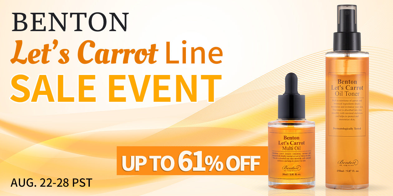 BENTON LET'S CARROT LINE SALE EVENT UP TO 61% OFF **END