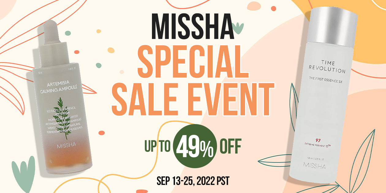 MISSHA SPECIAL SALE EVENT UP TO 49% OFF **END