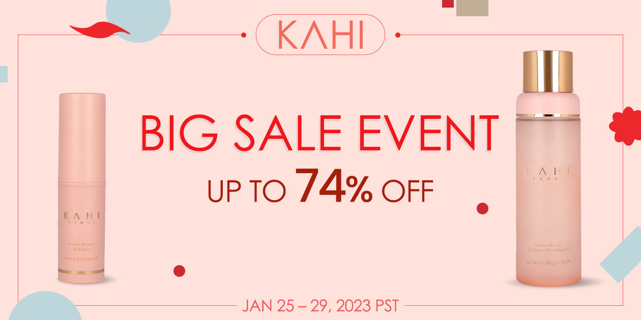 KAHI BIG SALE EVENT UP TO 74% OFF **END