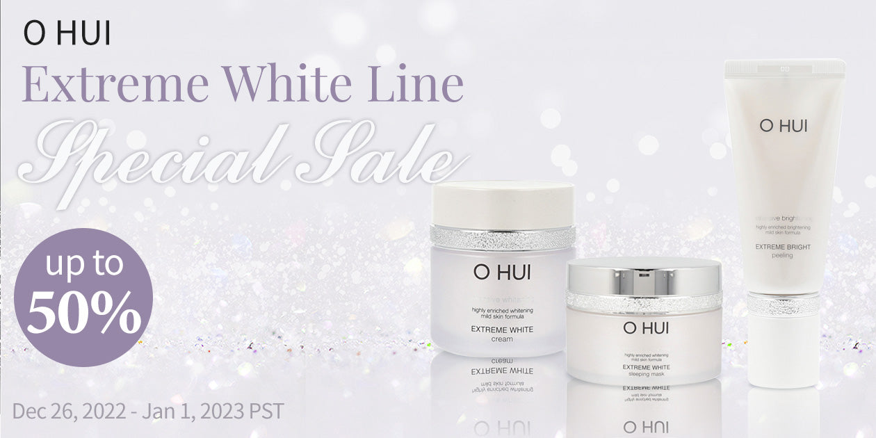 O HUI EXTREME WHITE LINE SPECIAL SALE UP TO 50% **END