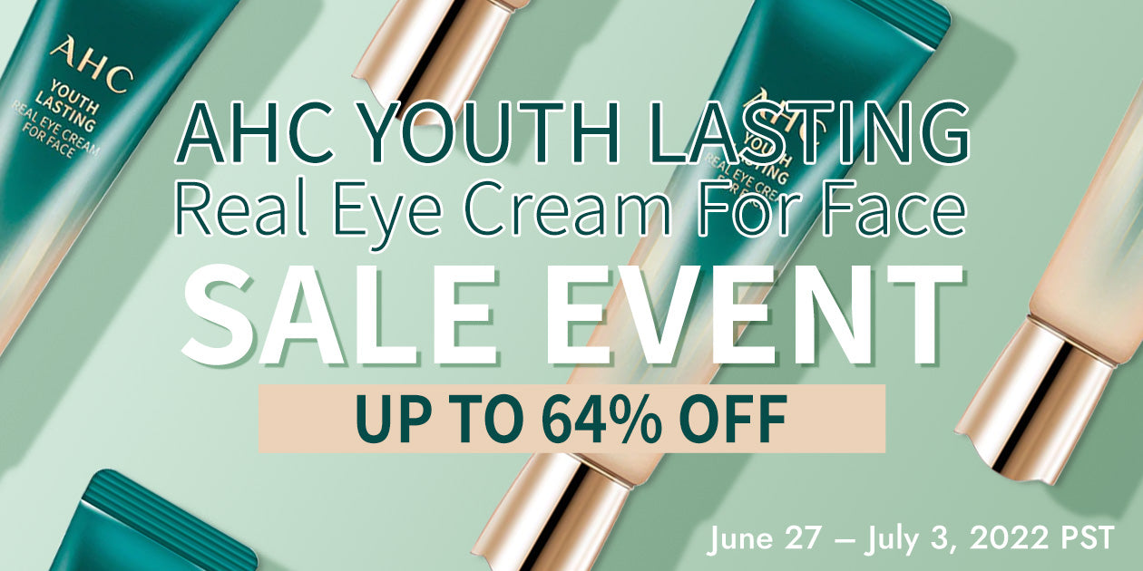 AHC YOUTH LASTING REAL EYE CREAM FOR FACE SALE EVENT **END