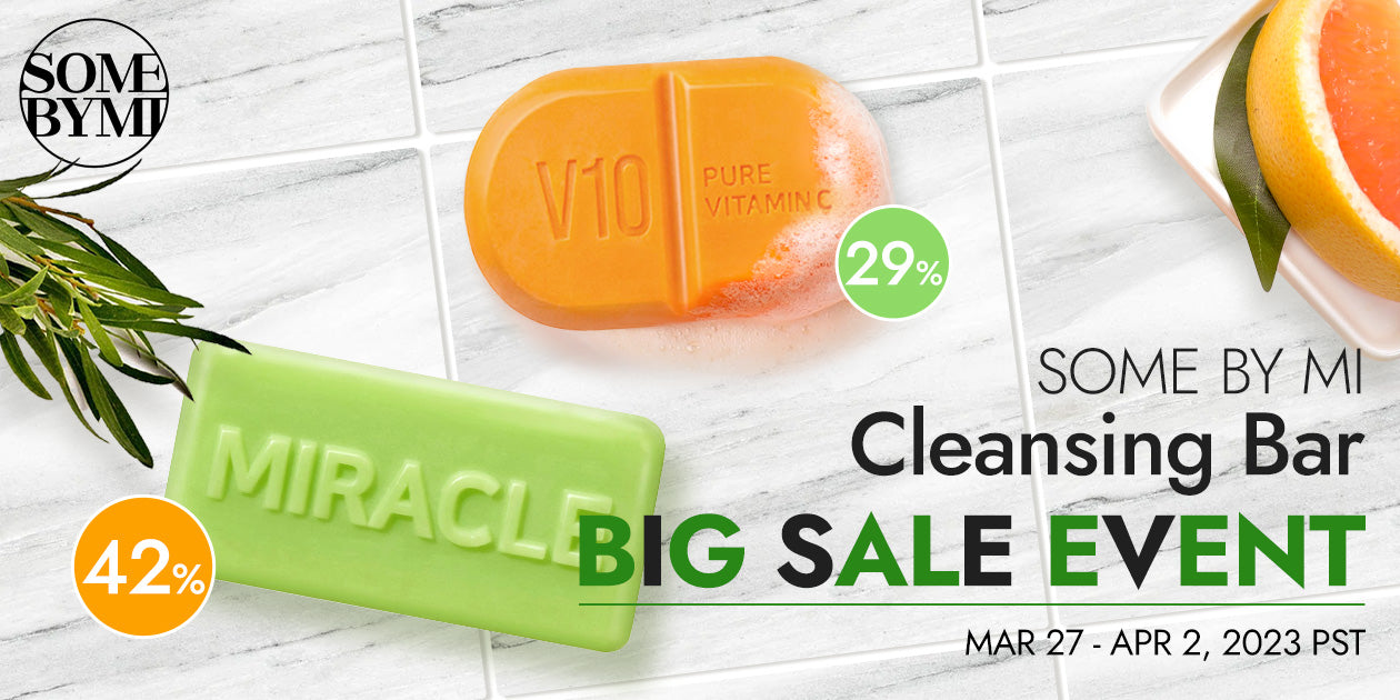 SOME BY MI CLEANSING BAR BIG SALE EVENT UP TO 42% OFF **END